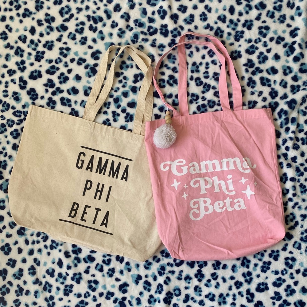 GAMMA PHI BETA tote bundle!! 🌙